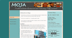 Desktop Screenshot of mojarestaurant.com